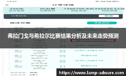 弗拉门戈与希拉尔比赛结果分析及未来走势预测